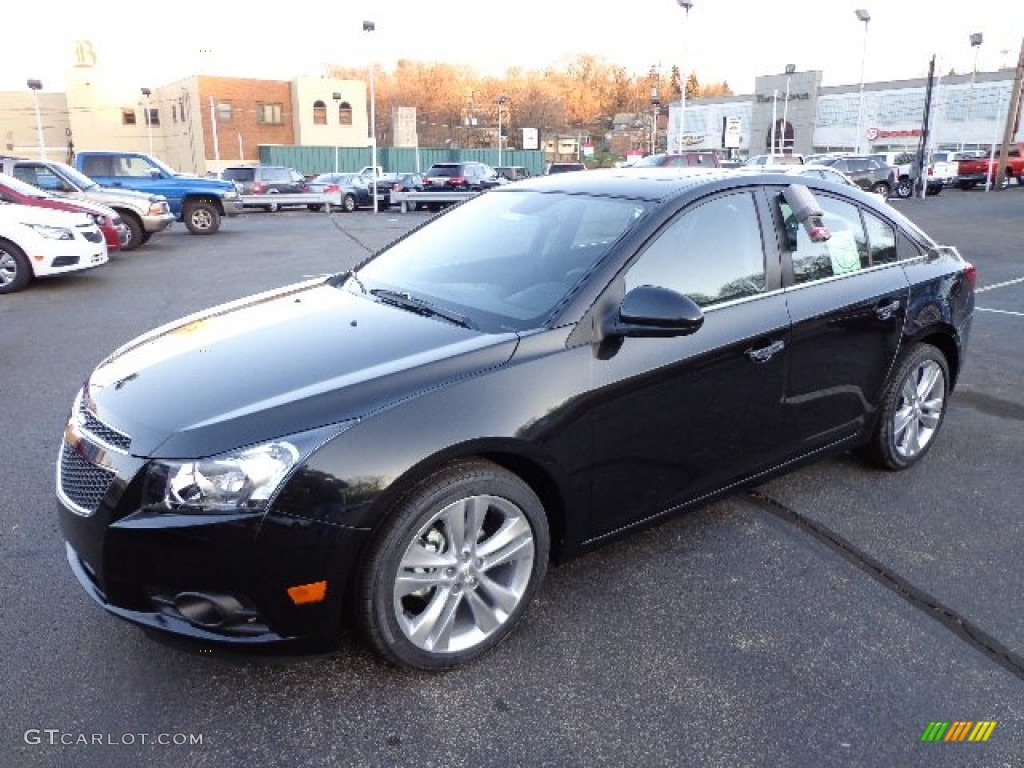 2013 Cruze LTZ - Black Granite Metallic / Jet Black photo #8