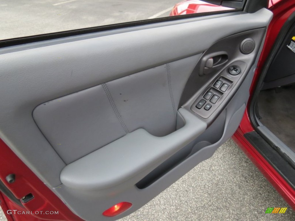2004 Elantra GT Hatchback - Crimson Dark Red / Gray photo #7