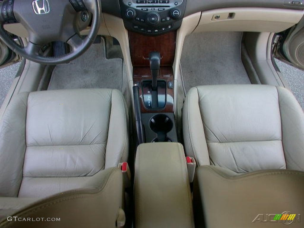2006 Accord EX-L V6 Sedan - Desert Mist Metallic / Ivory photo #9