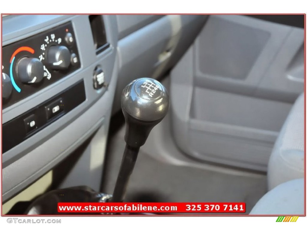 2007 Ram 2500 Lone Star Edition Quad Cab 4x4 - Bright White / Medium Slate Gray photo #20