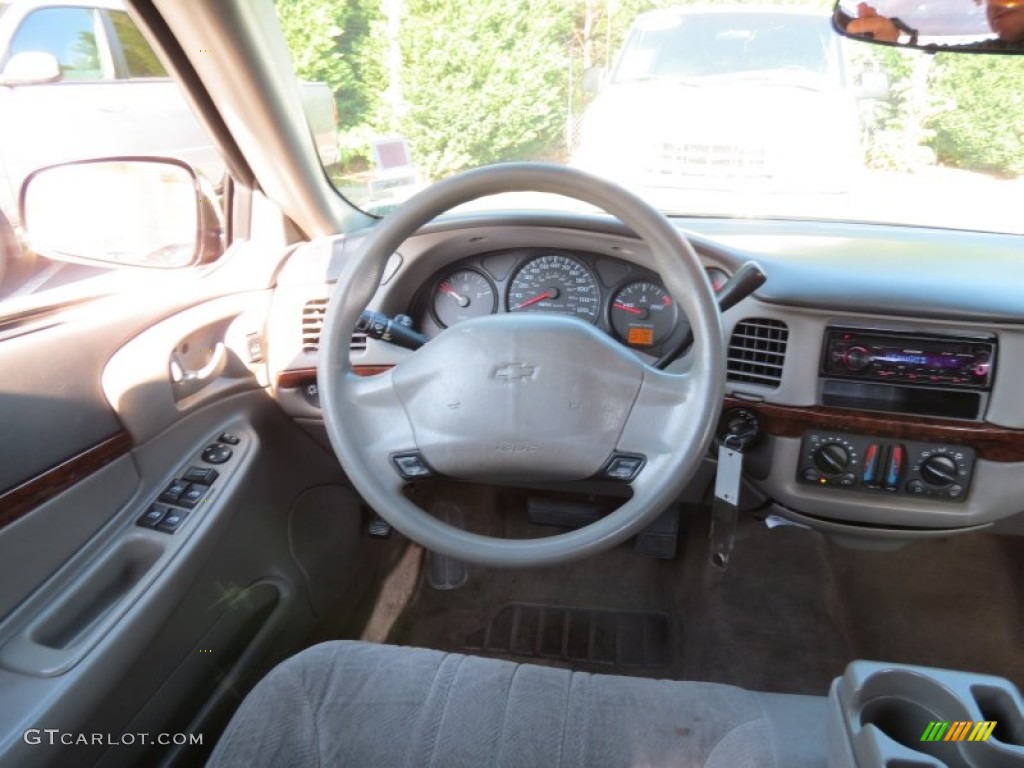 2004 Chevrolet Impala Standard Impala Model Medium Gray Steering Wheel Photo #74233158