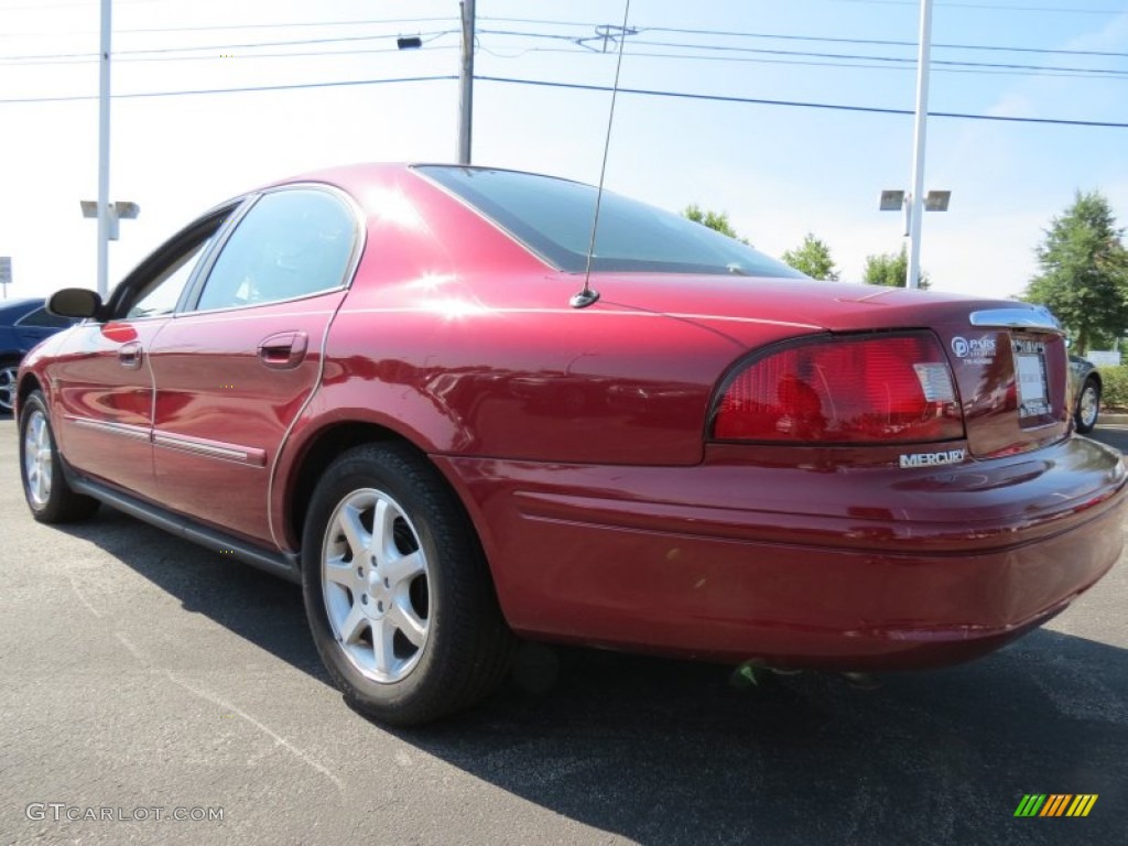 2002 Sable LS Premium Sedan - Matador Red Metallic / Medium Parchment photo #2