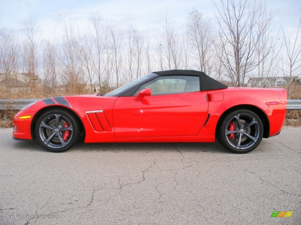 Torch Red 2012 Chevrolet Corvette Grand Sport Convertible Exterior Photo #74234624