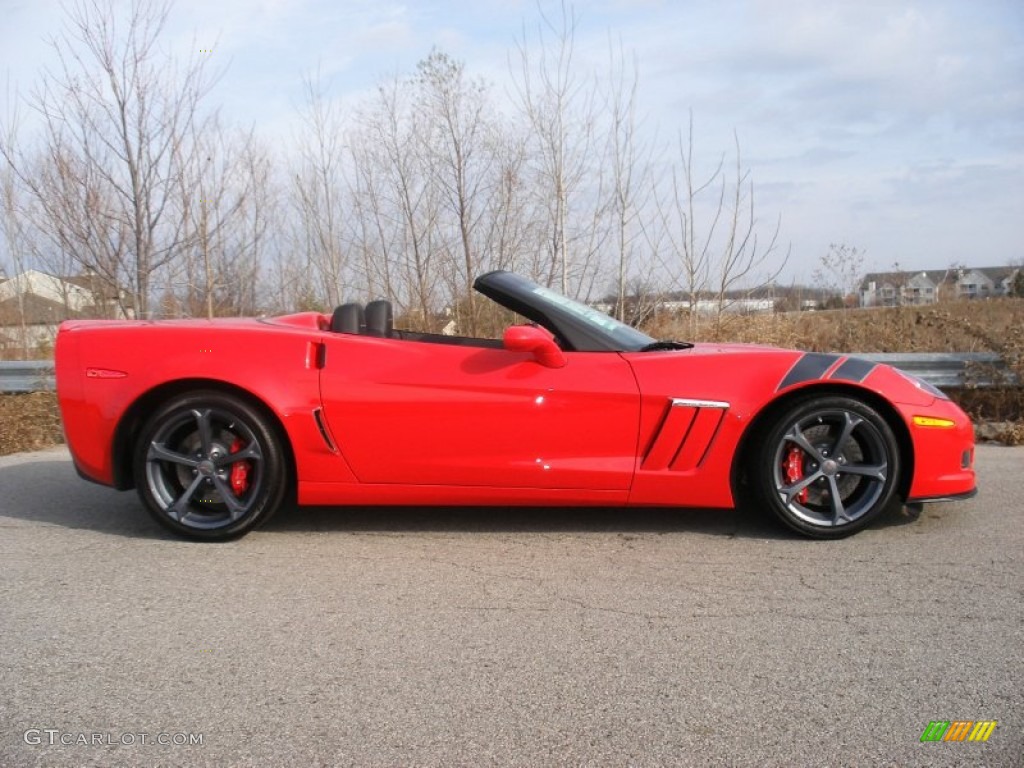 Torch Red 2012 Chevrolet Corvette Grand Sport Convertible Exterior Photo #74234645