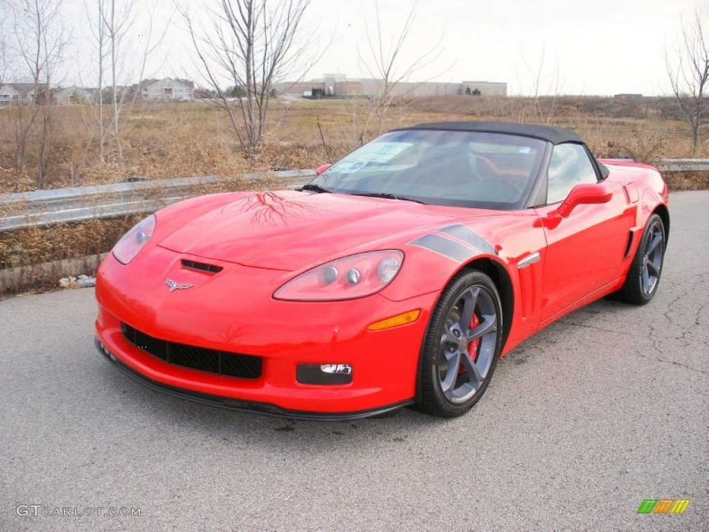 Torch Red 2012 Chevrolet Corvette Grand Sport Convertible Exterior Photo #74234867