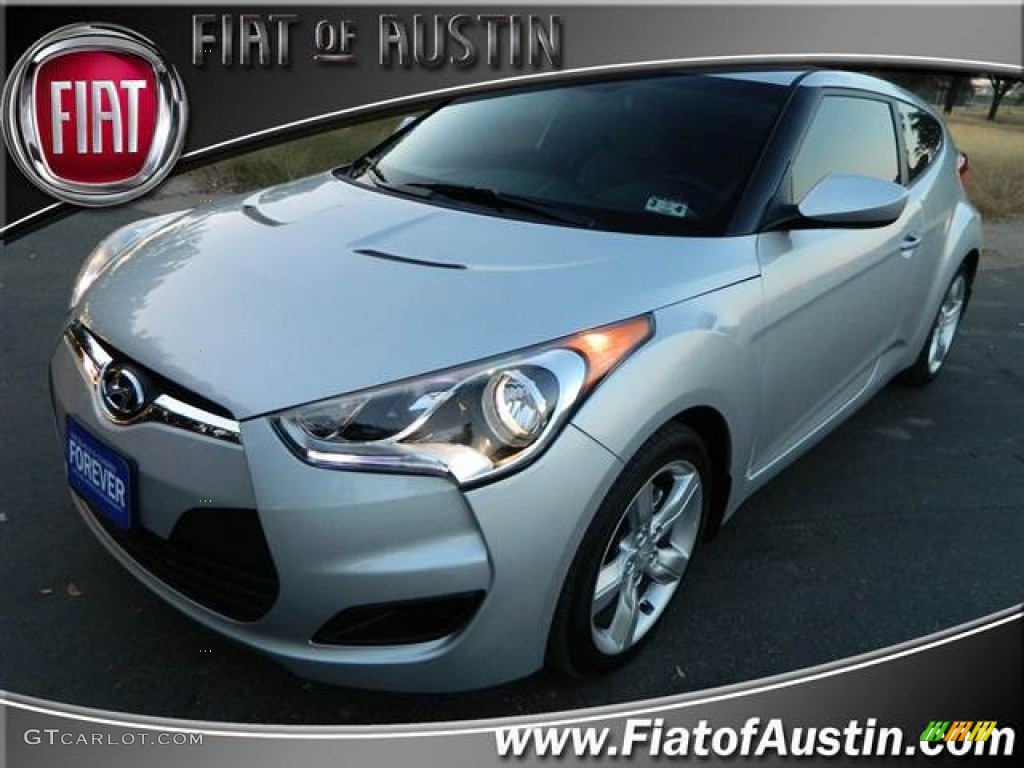 2012 Veloster  - Ironman Silver / Gray photo #1