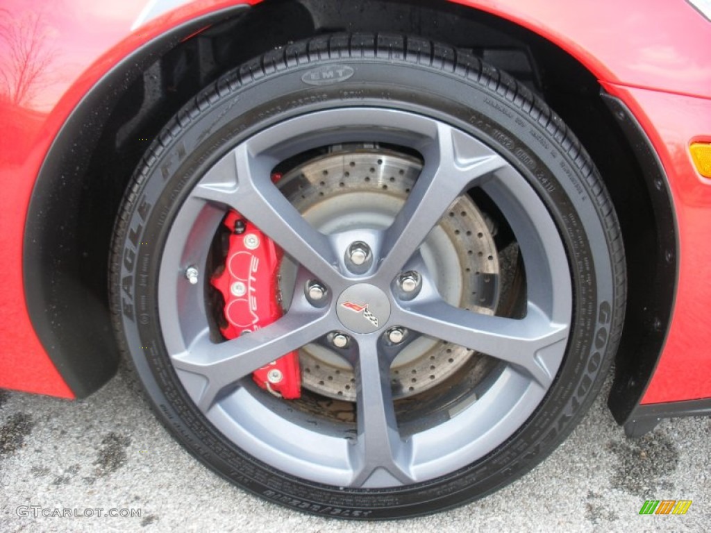 2012 Chevrolet Corvette Grand Sport Convertible Wheel Photo #74235468