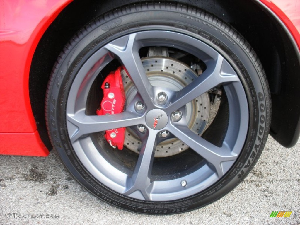 2012 Chevrolet Corvette Grand Sport Convertible Wheel Photo #74235491