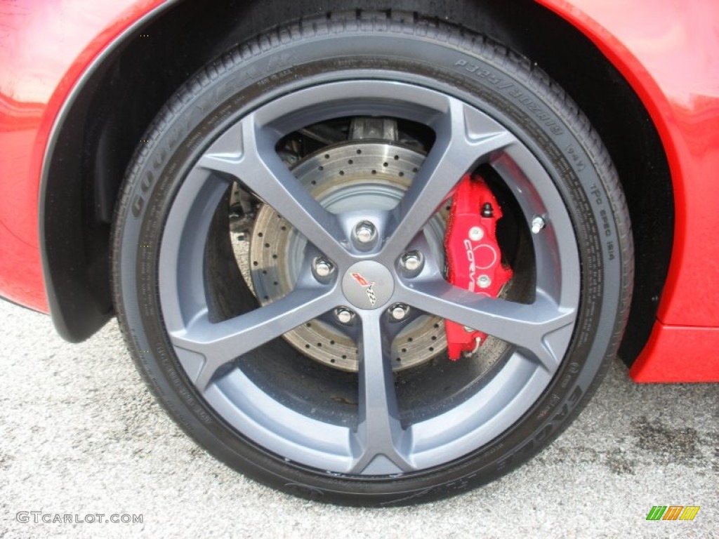 2012 Chevrolet Corvette Grand Sport Convertible Wheel Photo #74235536