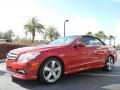 2011 Mars Red Mercedes-Benz E 550 Cabriolet  photo #3