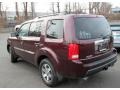 2011 Dark Cherry Pearl Honda Pilot Touring 4WD  photo #10