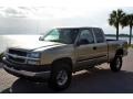 2004 Sandstone Metallic Chevrolet Silverado 2500HD LT Extended Cab 4x4  photo #1