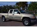 2004 Sandstone Metallic Chevrolet Silverado 2500HD LT Extended Cab 4x4  photo #9