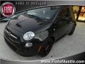 2013 Nero (Black) Fiat 500 Sport  photo #1