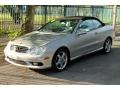 2004 Brilliant Silver Metallic Mercedes-Benz CLK 500 Cabriolet  photo #1