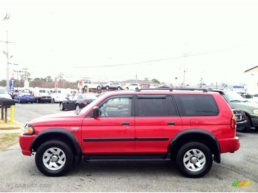 Phoenix Red 2001 Mitsubishi Montero Sport 3.5XS 4x4 Exterior Photo #74237537