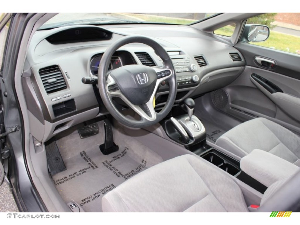 Gray Interior 2010 Honda Civic LX Sedan Photo #74237624