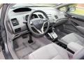 Gray 2010 Honda Civic LX Sedan Interior Color