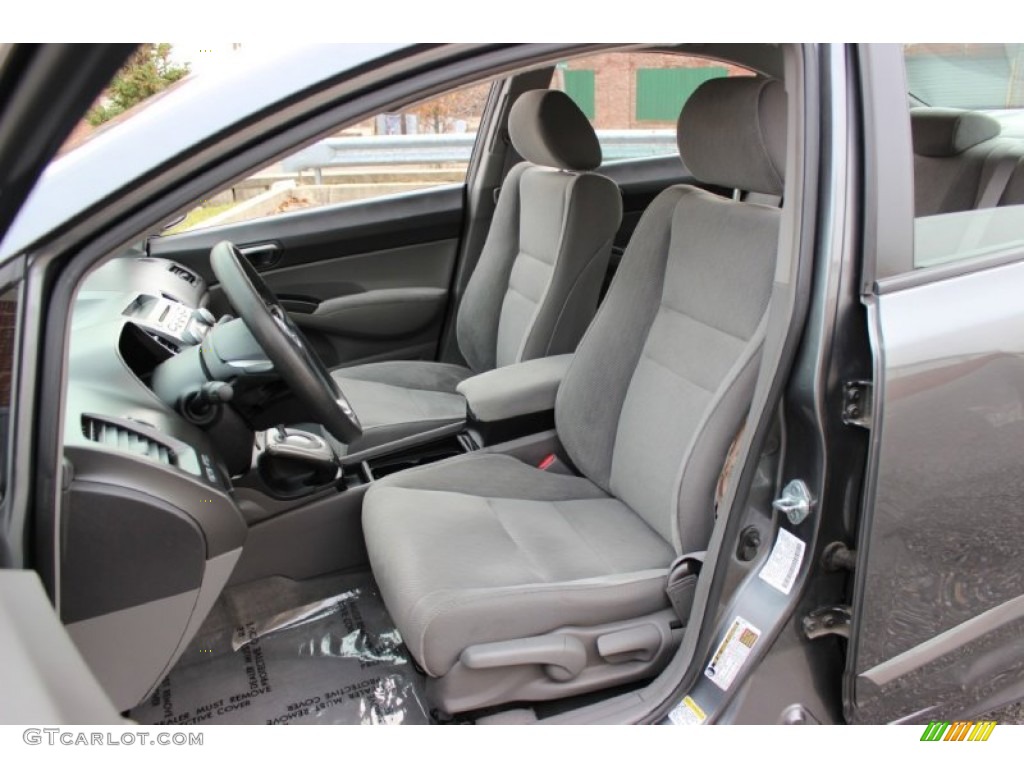 Gray Interior 2010 Honda Civic LX Sedan Photo #74237660