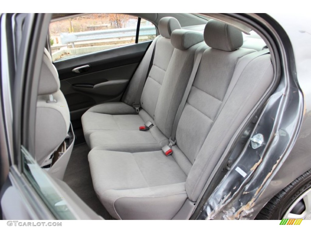 Gray Interior 2010 Honda Civic LX Sedan Photo #74237702