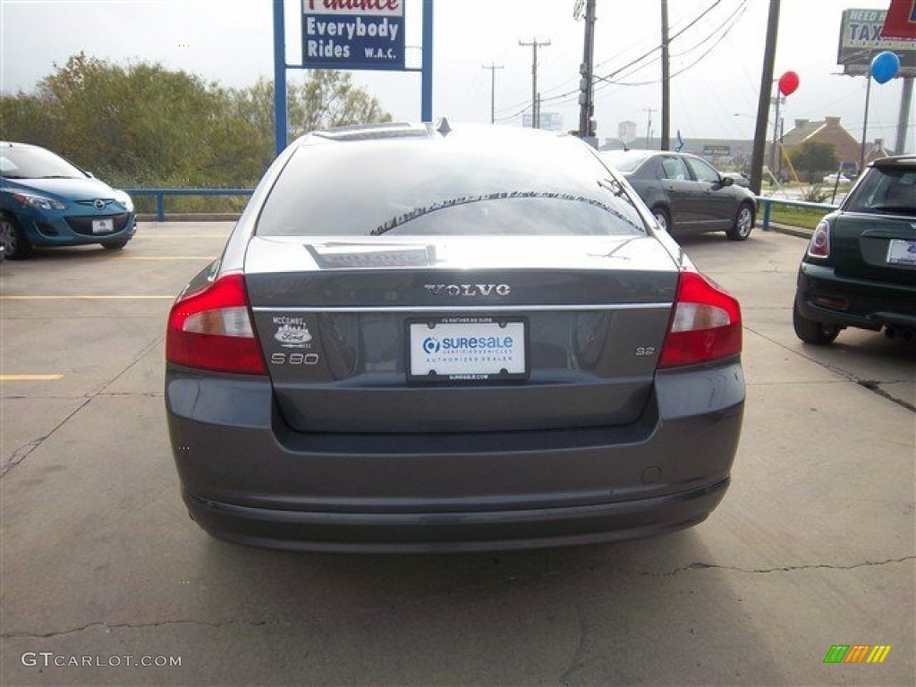 2007 S80 3.2 - Titanium Gray Metallic / Anthracite Black photo #6