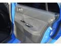 2003 Mitsubishi Lancer Evolution Black/Blue Interior Door Panel Photo