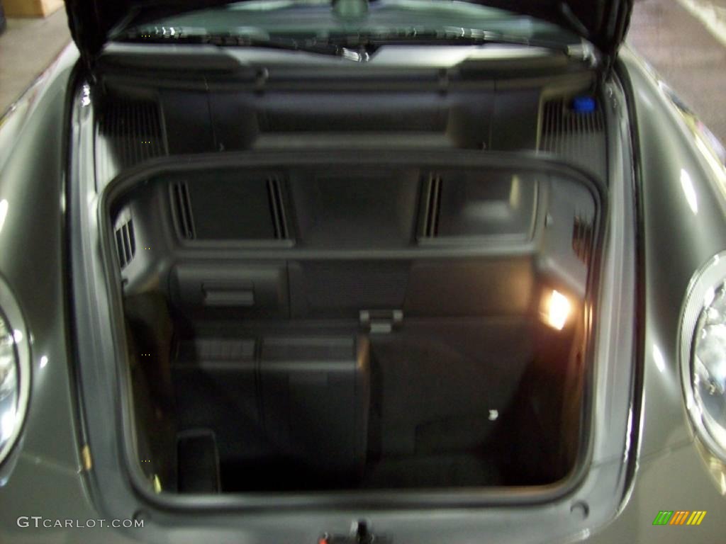 2007 911 Turbo Coupe - Meteor Grey Metallic / Black/Stone Grey photo #17