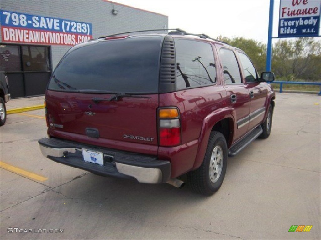 2005 Tahoe LS - Sport Red Metallic / Tan/Neutral photo #6