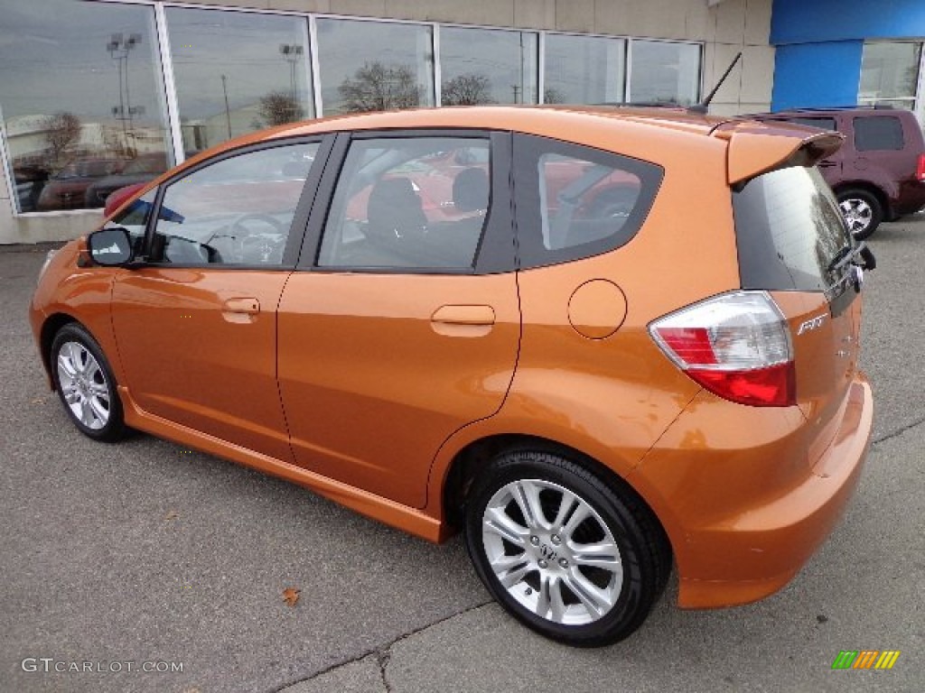 2011 Orange Revolution Metallic Honda Fit Sport #74217843 ...
 2012 Honda Fit Orange
