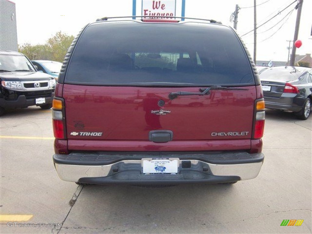 2005 Tahoe LS - Sport Red Metallic / Tan/Neutral photo #7