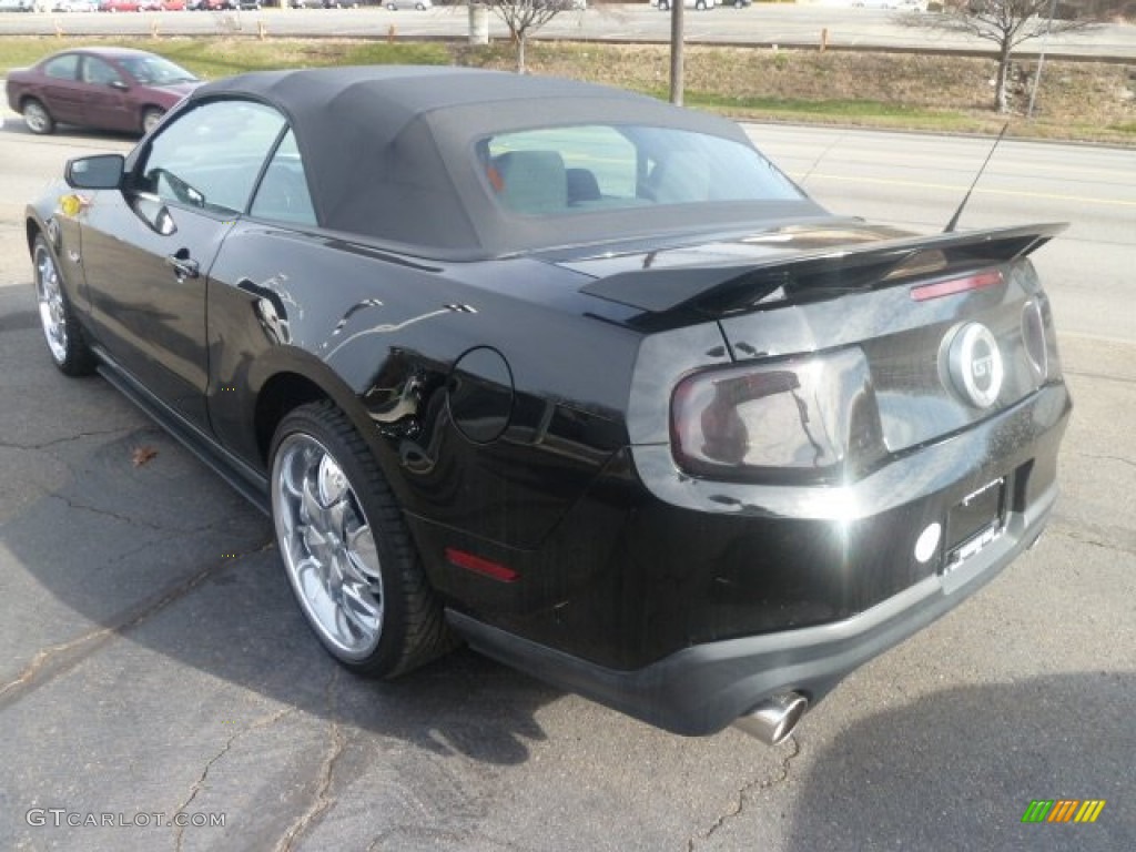 2011 Mustang GT Convertible - Ebony Black / Charcoal Black photo #3