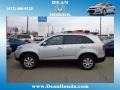 2011 Bright Silver Kia Sorento LX AWD  photo #1