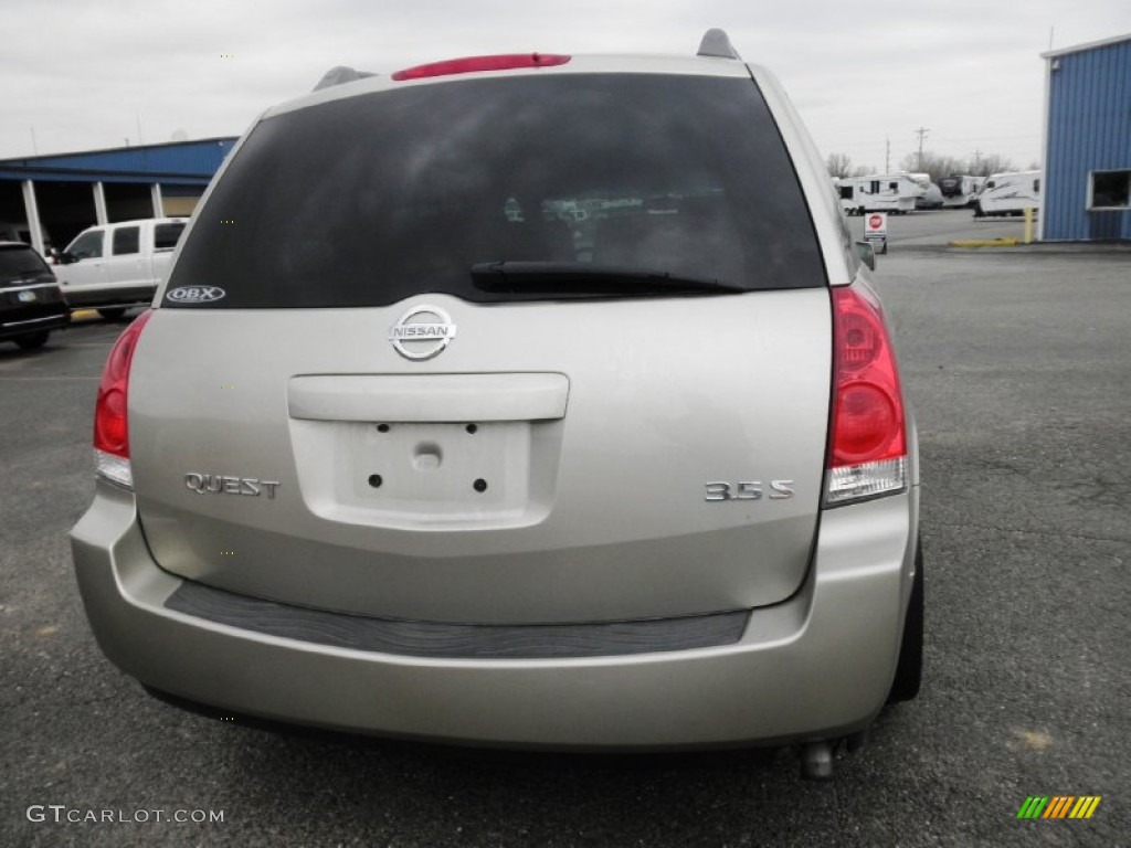 2004 Quest 3.5 S - Coral Sand Metallic / Gray photo #19