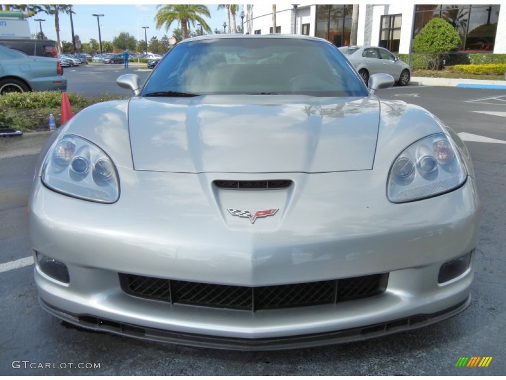2007 Corvette Z06 - Machine Silver Metallic / Titanium photo #2