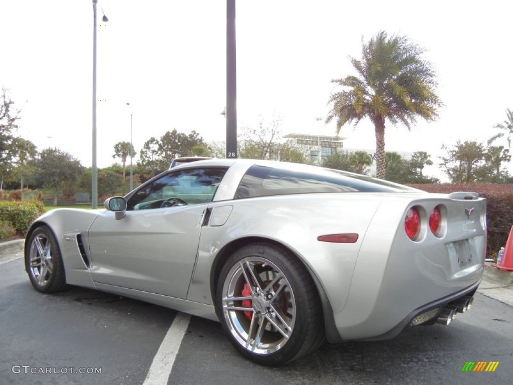 2007 Corvette Z06 - Machine Silver Metallic / Titanium photo #5
