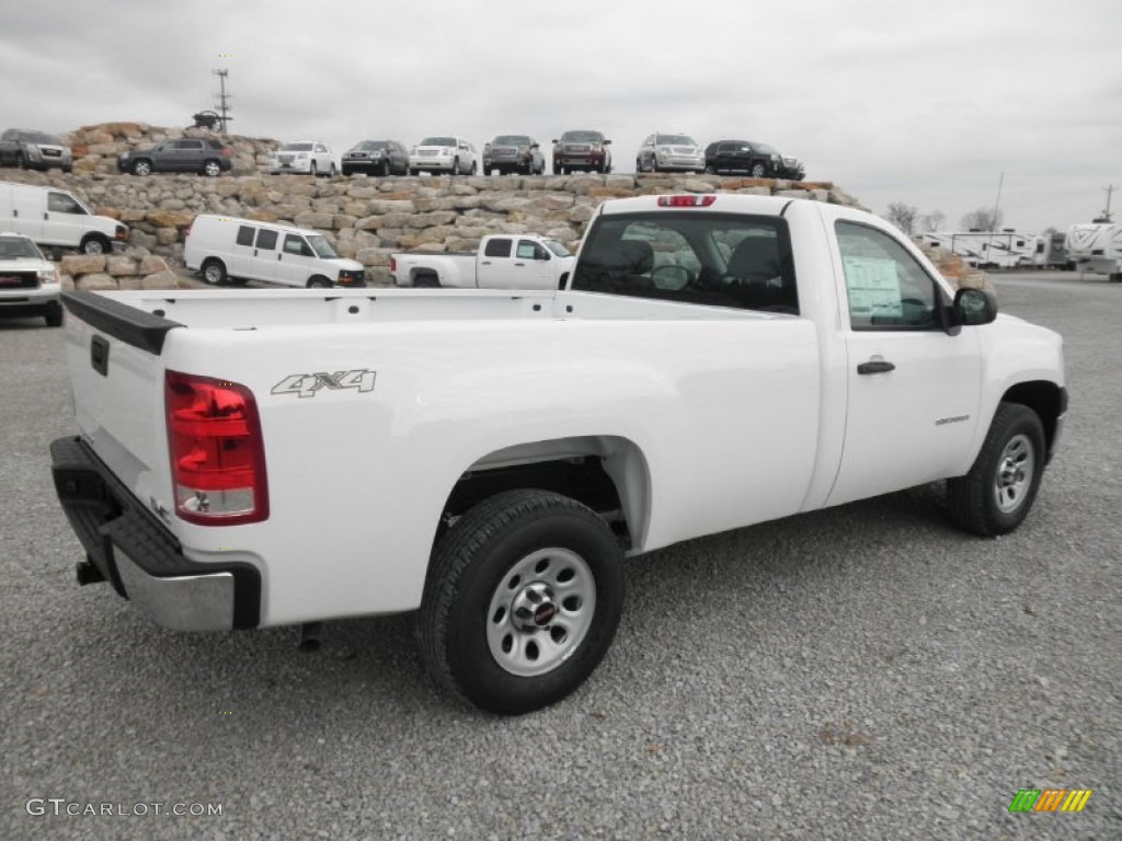 2013 Sierra 1500 Regular Cab 4x4 - Summit White / Ebony photo #16