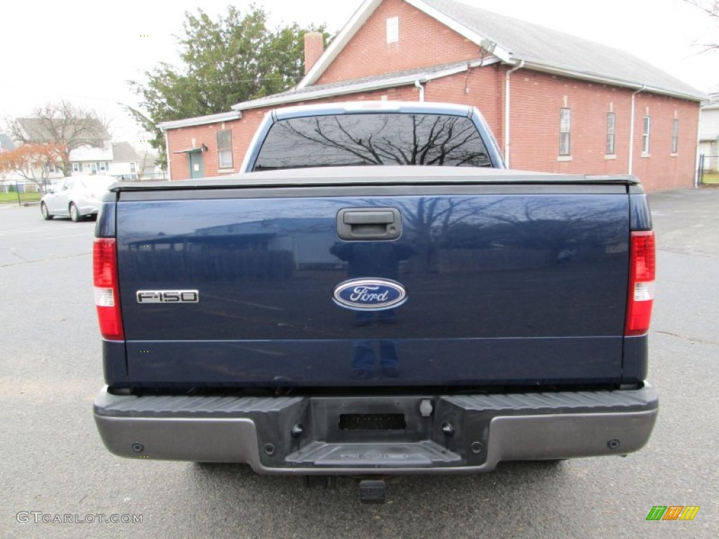 2005 F150 FX4 SuperCab 4x4 - True Blue Metallic / Black photo #6