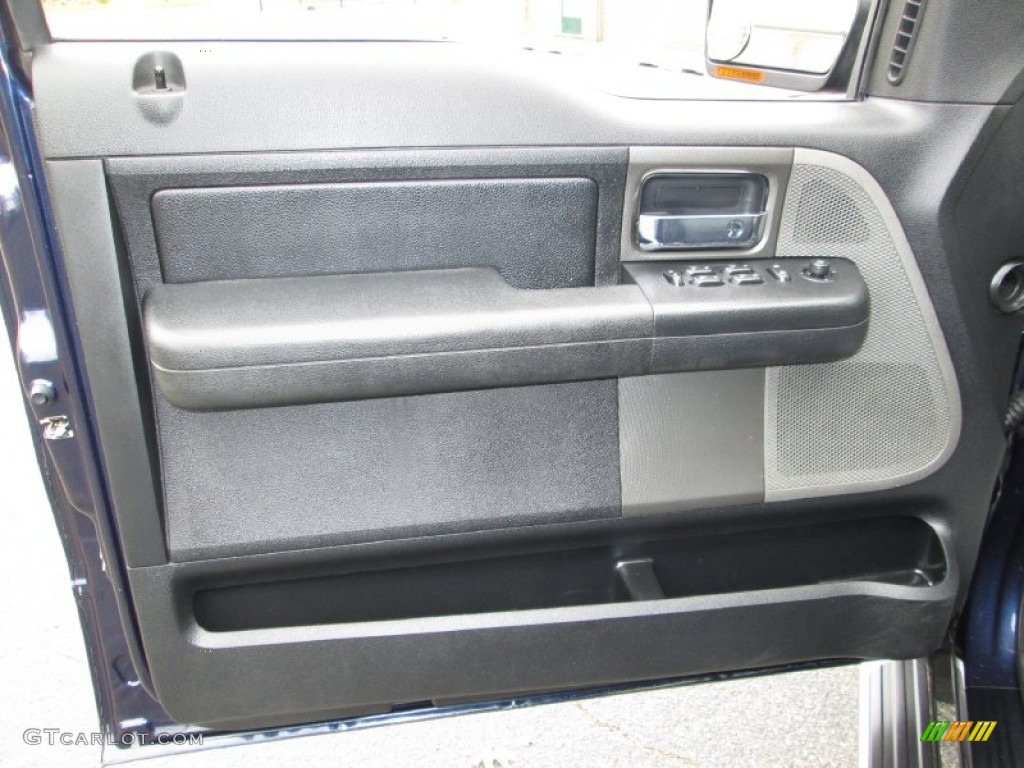 2005 F150 FX4 SuperCab 4x4 - True Blue Metallic / Black photo #27