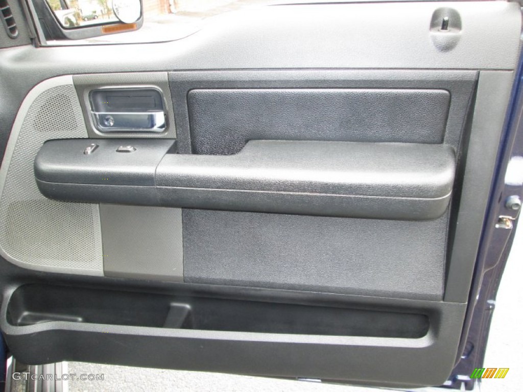2005 F150 FX4 SuperCab 4x4 - True Blue Metallic / Black photo #28