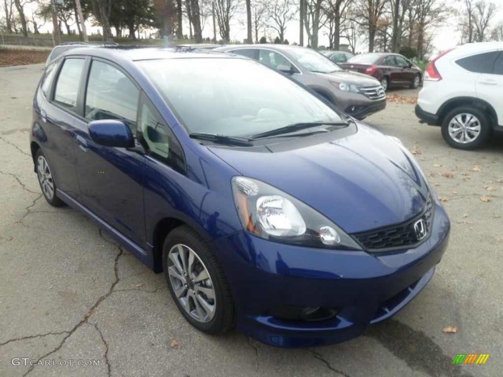 Vortex Blue Pearl 2013 Honda Fit Sport Exterior Photo #74241884