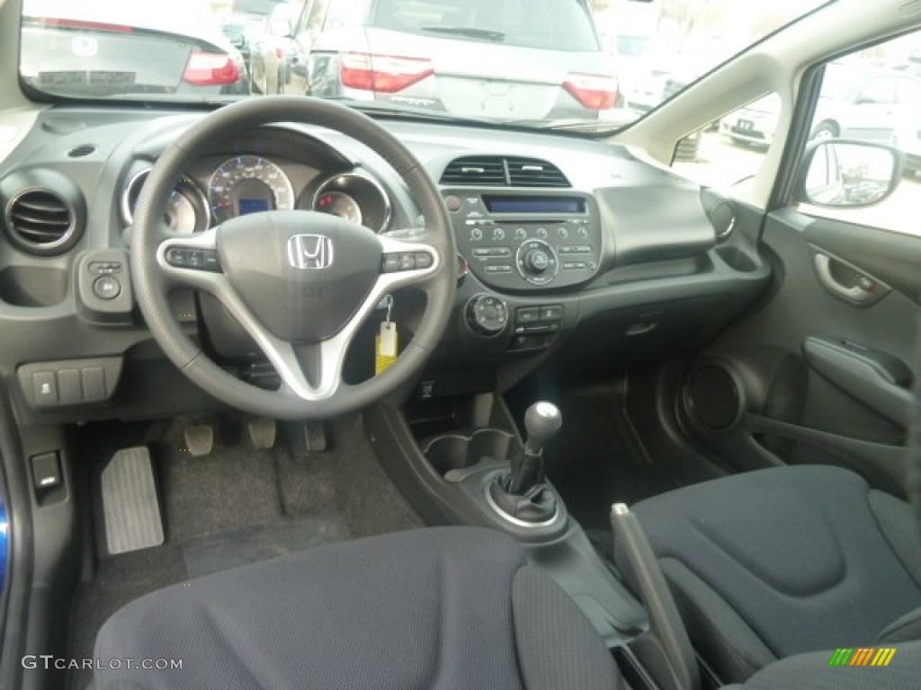 Sport Black Interior 2013 Honda Fit Sport Photo #74241974