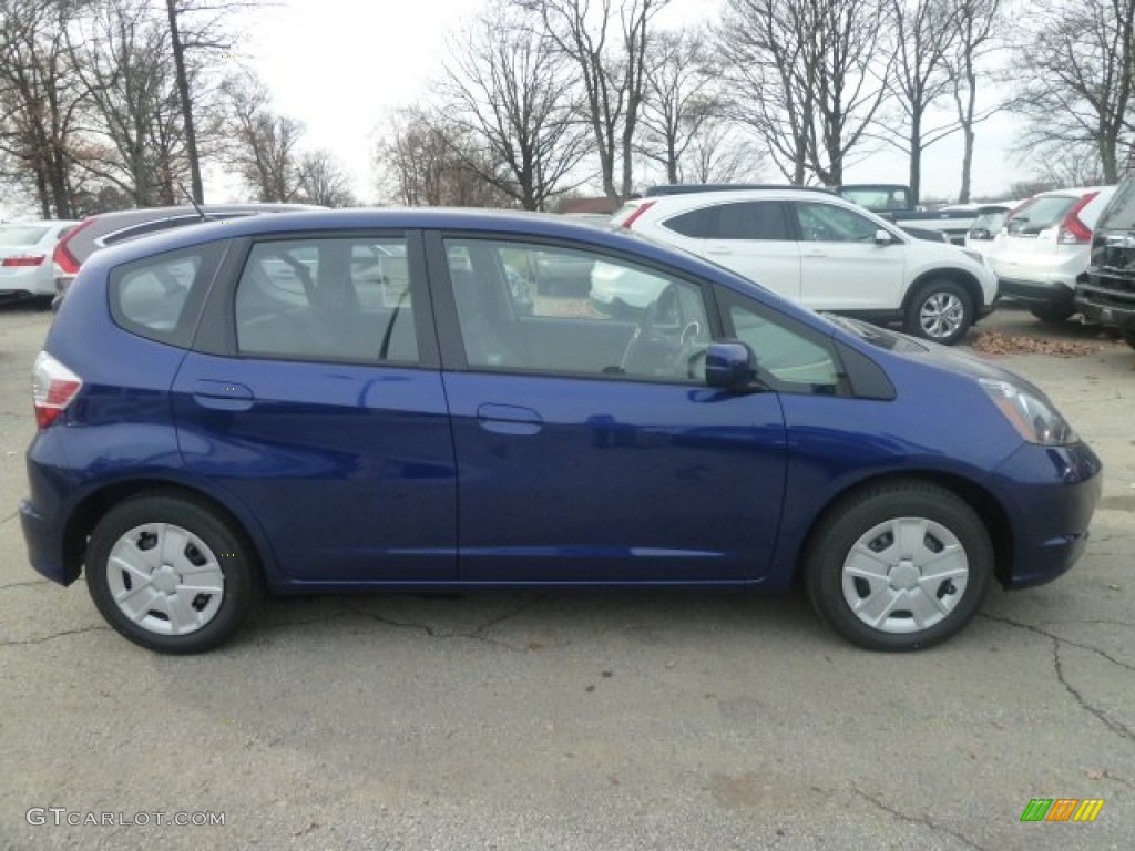 Vortex Blue Pearl 2013 Honda Fit Standard Fit Model Exterior Photo #74242197