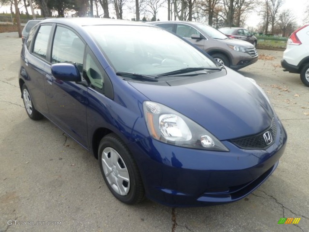 Vortex Blue Pearl 2013 Honda Fit Standard Fit Model Exterior Photo #74242211