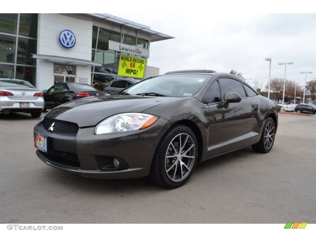 2011 Eclipse GS Sport Coupe - Carbon Pearl / Dark Charcoal photo #1