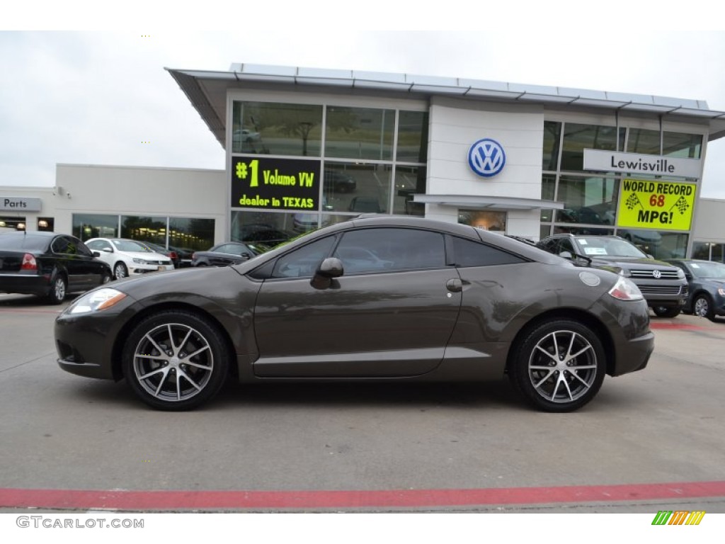 2011 Eclipse GS Sport Coupe - Carbon Pearl / Dark Charcoal photo #2