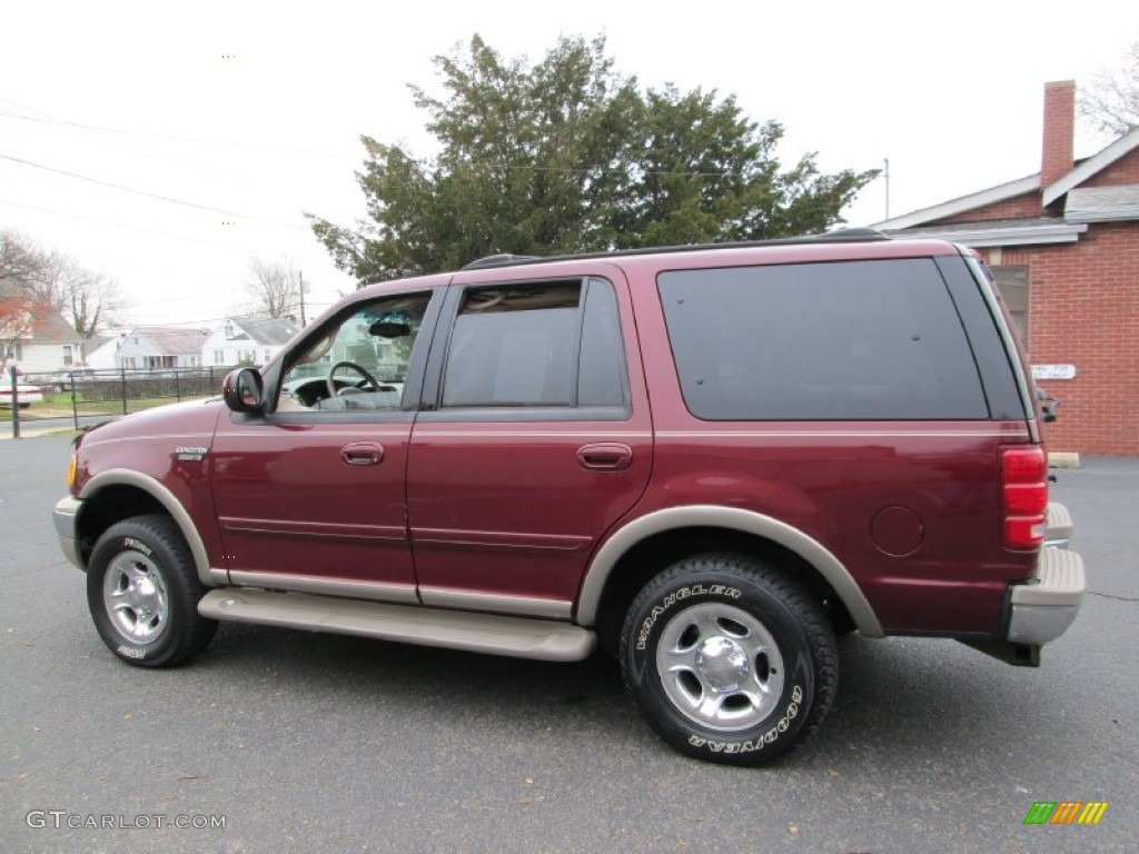 Dark Toreador Red Metallic 2001 Ford Expedition Eddie Bauer 4x4 Exterior Photo #74243127