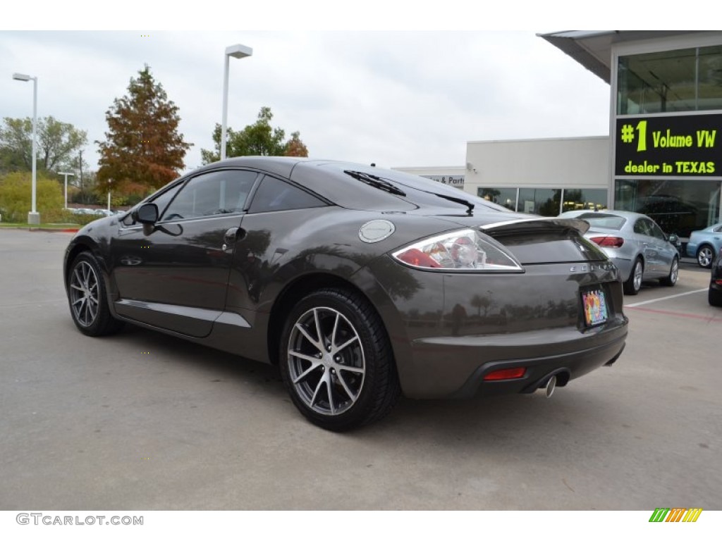 2011 Eclipse GS Sport Coupe - Carbon Pearl / Dark Charcoal photo #3