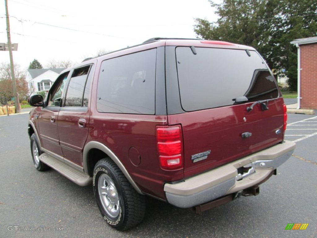Dark Toreador Red Metallic 2001 Ford Expedition Eddie Bauer 4x4 Exterior Photo #74243141