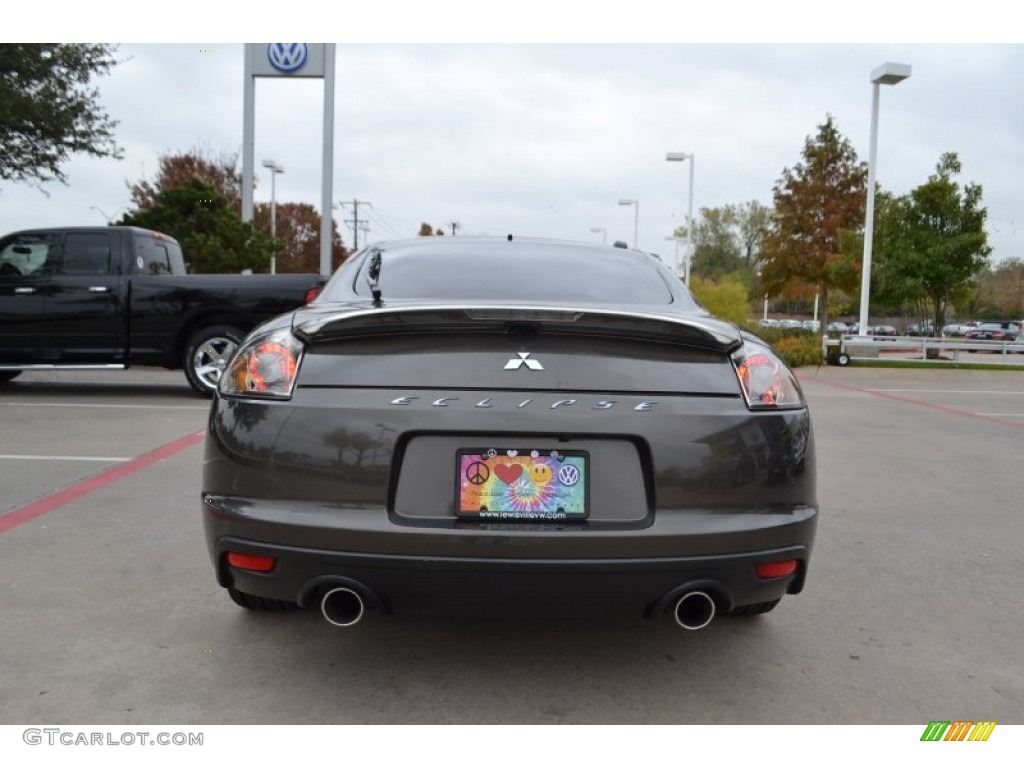 2011 Eclipse GS Sport Coupe - Carbon Pearl / Dark Charcoal photo #4