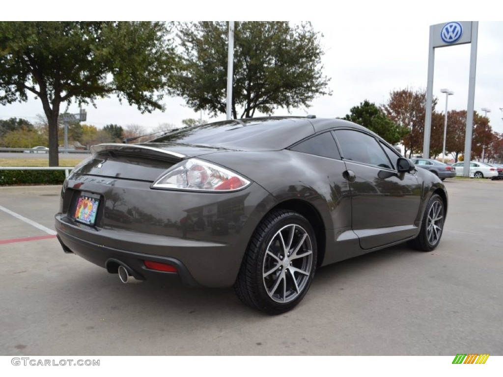 2011 Eclipse GS Sport Coupe - Carbon Pearl / Dark Charcoal photo #5